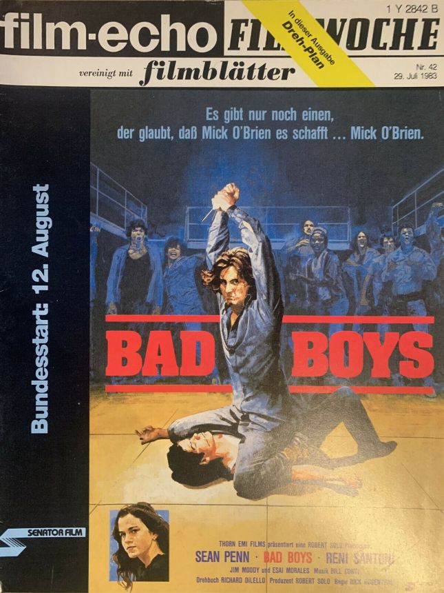 FILM-ECHO FILMWOCHE magazine side cover Issue 42 29 July 1983