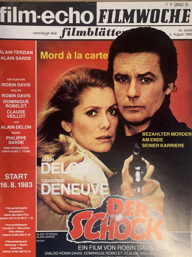 FILM-ECHO FILMWOCHE magazine side cover Issue 43-4 5 August 1983