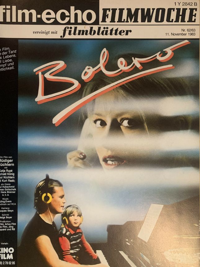 FILM-ECHO FILMWOCHE magazine side cover Issue 62-3 11 November 1983
