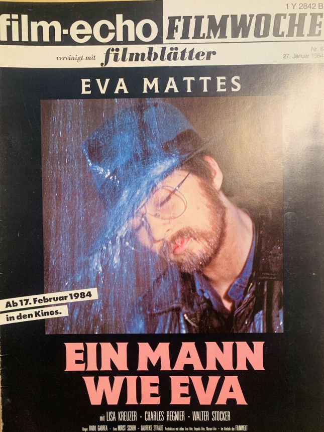 FILM-ECHO FILMWOCHE magazine side cover Issue 6 27 January 1984