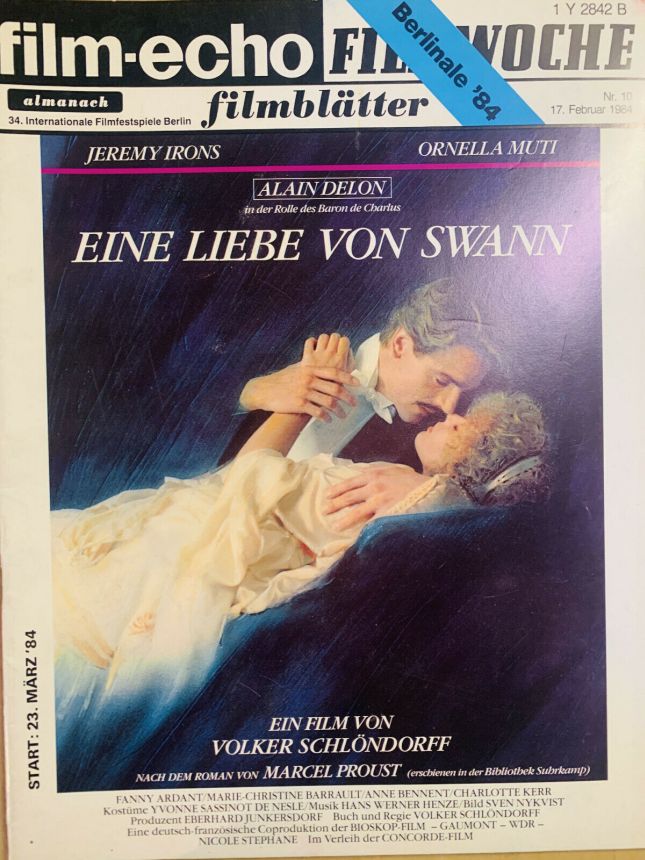 FILM-ECHO FILMWOCHE magazine side cover Issue 10 17 February 1984