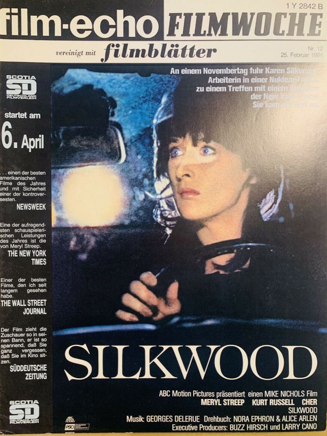 FILM-ECHO FILMWOCHE magazine side cover Issue 12 25 February 1984