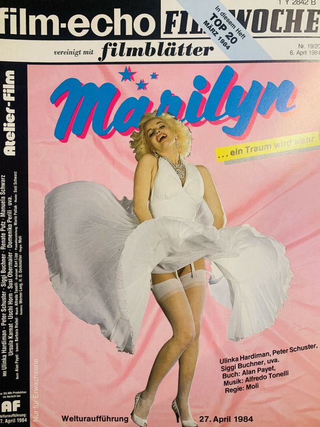FILM-ECHO FILMWOCHE magazine side cover Issue 19-20 6 April 1984