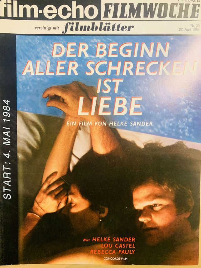 FILM-ECHO FILMWOCHE magazine side cover Issue 23 27 April 1984