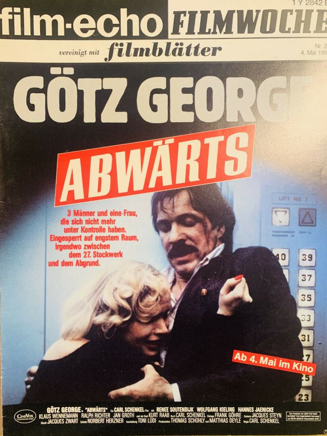FILM-ECHO FILMWOCHE magazine side cover Issue 24 4 May 1984
