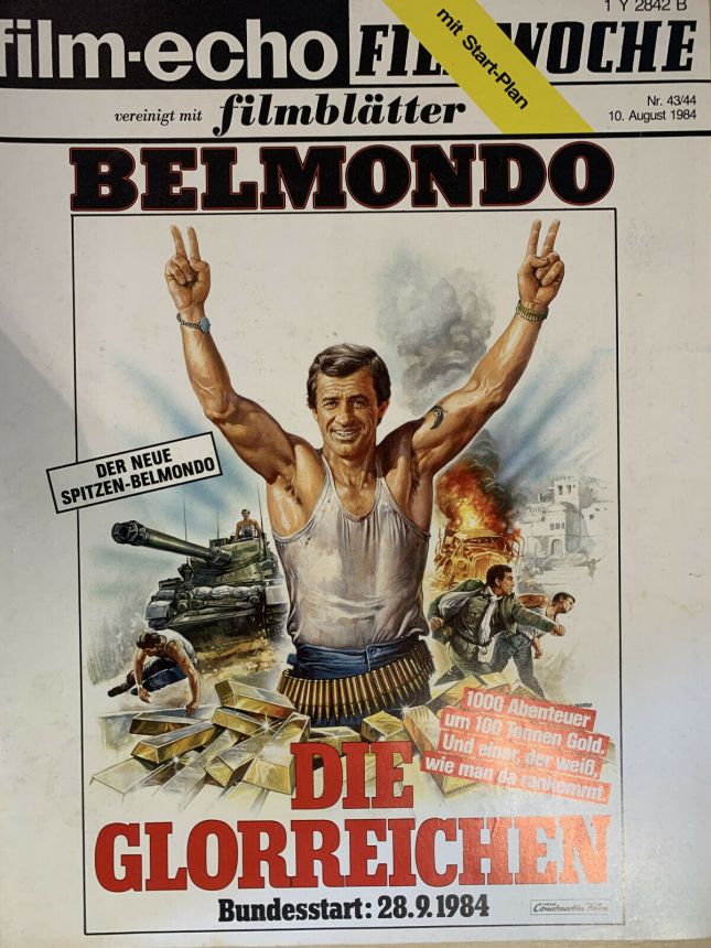 FILM-ECHO FILMWOCHE magazine side cover Issue 43-4 10 August 1984