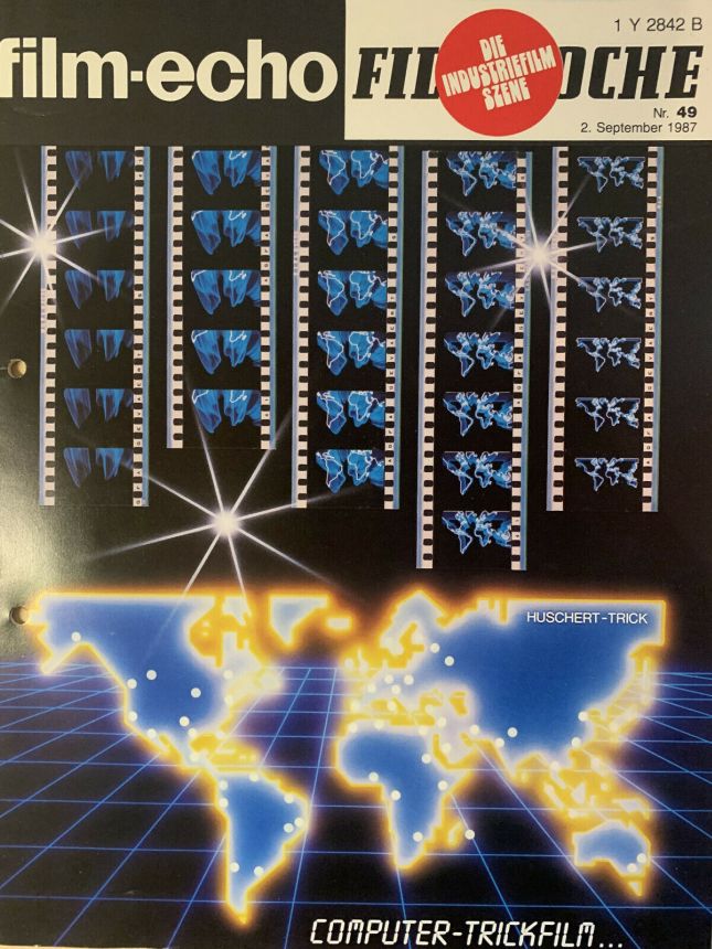 FILM-ECHO FILMWOCHE magazine side cover Issue 49 2 September 1987