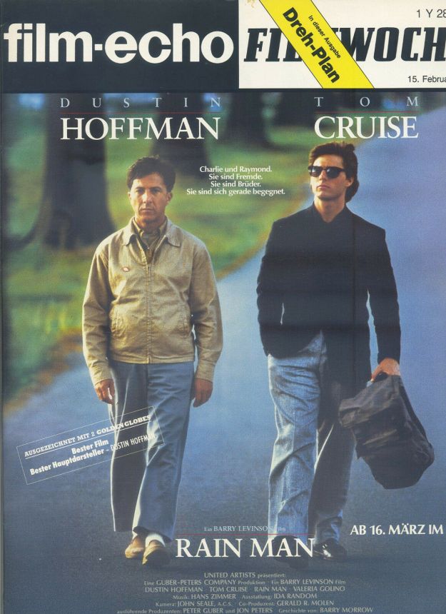 FILM-ECHO FILMWOCHE magazine side cover Issue 9 15 February 1989