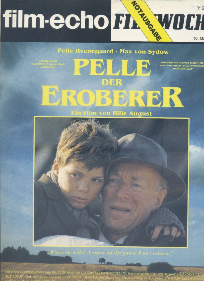 FILM-ECHO FILMWOCHE magazine side cover Issue 14 10 March 1989