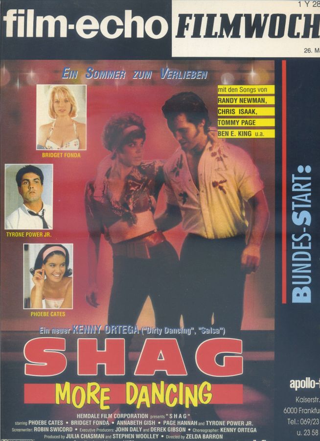 FILM-ECHO FILMWOCHE magazine side cover Issue 29 26 May 1989