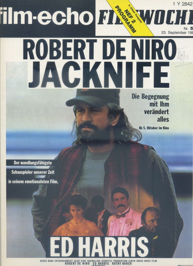 FILM-ECHO FILMWOCHE magazine side cover Issue 54 23 September 1989