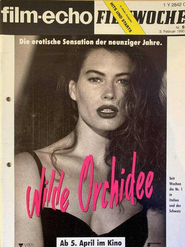 FILM-ECHO FILMWOCHE magazine side cover Issue 5 2 February 1990