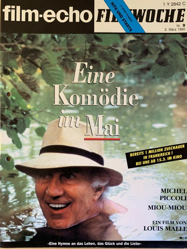 FILM-ECHO FILMWOCHE magazine side cover Issue 9 2 March 1990