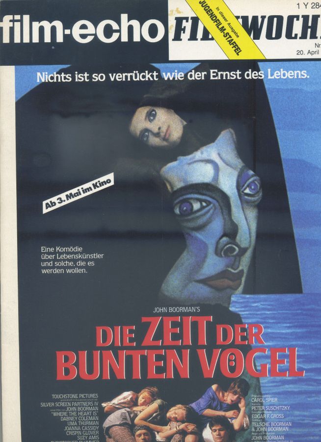 FILM-ECHO FILMWOCHE magazine side cover Issue 16 20 April 1990