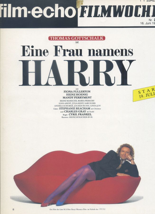 FILM-ECHO FILMWOCHE magazine side cover Issue 24 16 June 1990