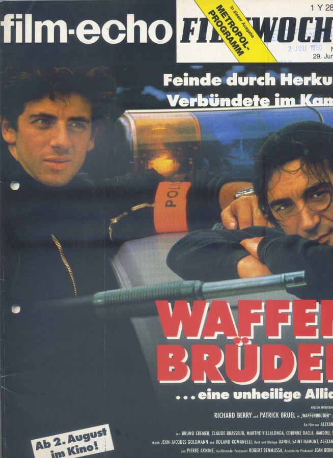 FILM-ECHO FILMWOCHE magazine side cover Issue 26 29 June 1990
