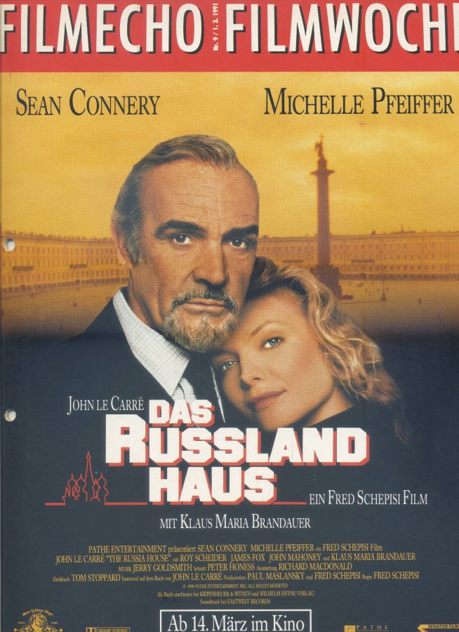 FILM-ECHO FILMWOCHE magazine side cover Issue 9 1 March 1991