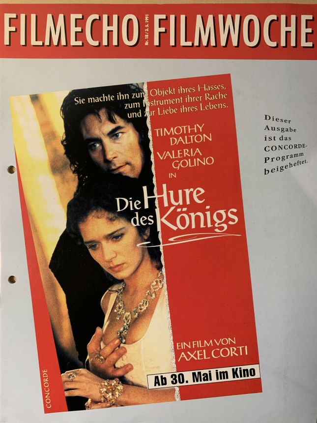 FILM-ECHO FILMWOCHE magazine side cover Issue 18 3 May 1991