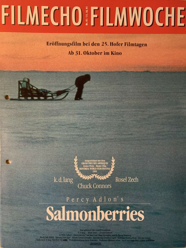 FILM-ECHO FILMWOCHE magazine side cover Issue 41 11 October 1991