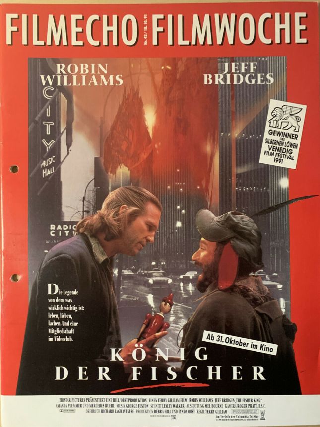 FILM-ECHO FILMWOCHE magazine side cover Issue 42 18 October 1991