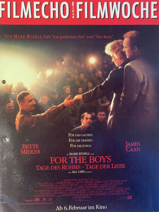 FILM-ECHO FILMWOCHE magazine side cover Issue 5 31 January 1992
