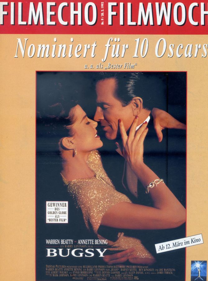 FILM-ECHO FILMWOCHE magazine side cover Issue 9 28 February 1992