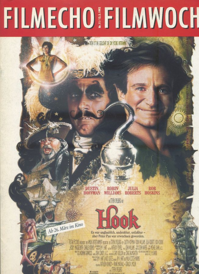 FILM-ECHO FILMWOCHE magazine side cover Issue 11 13 March 1992