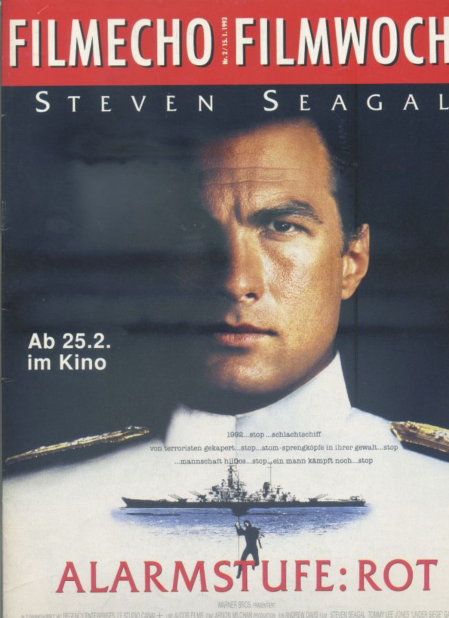 FILM-ECHO FILMWOCHE magazine side cover Issue 2 15 January 1993