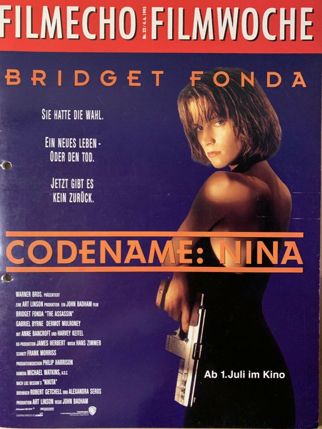 FILM-ECHO FILMWOCHE magazine side cover Issue 22 4 June 1993