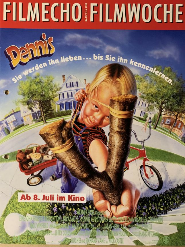 FILM-ECHO FILMWOCHE magazine side cover Issue 23 11 June 1993