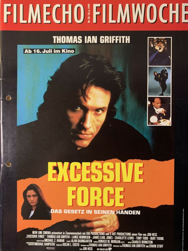 FILM-ECHO FILMWOCHE magazine side cover Issue 25 25 June 1993
