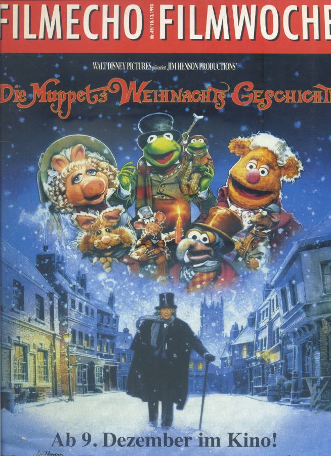 FILM-ECHO FILMWOCHE magazine side cover Issue 49 10 December 1993