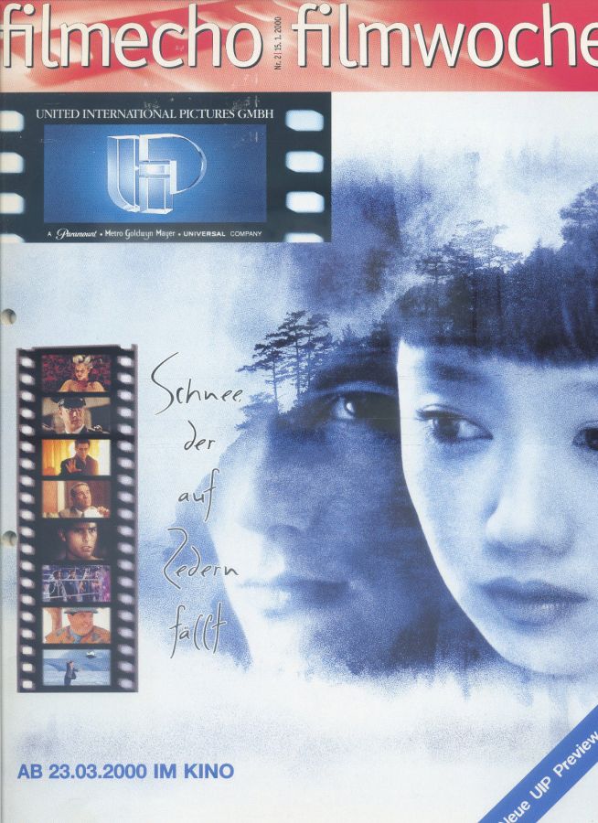 FILM-ECHO FILMWOCHE magazine side cover Issue 2 15 January 2000