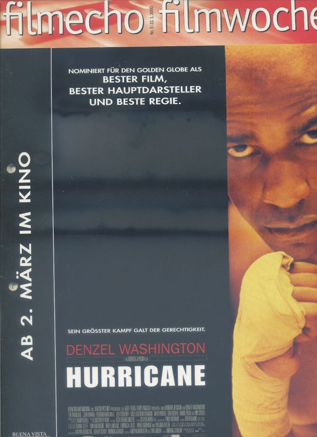 FILM-ECHO FILMWOCHE magazine side cover Issue 3 22 January 2000