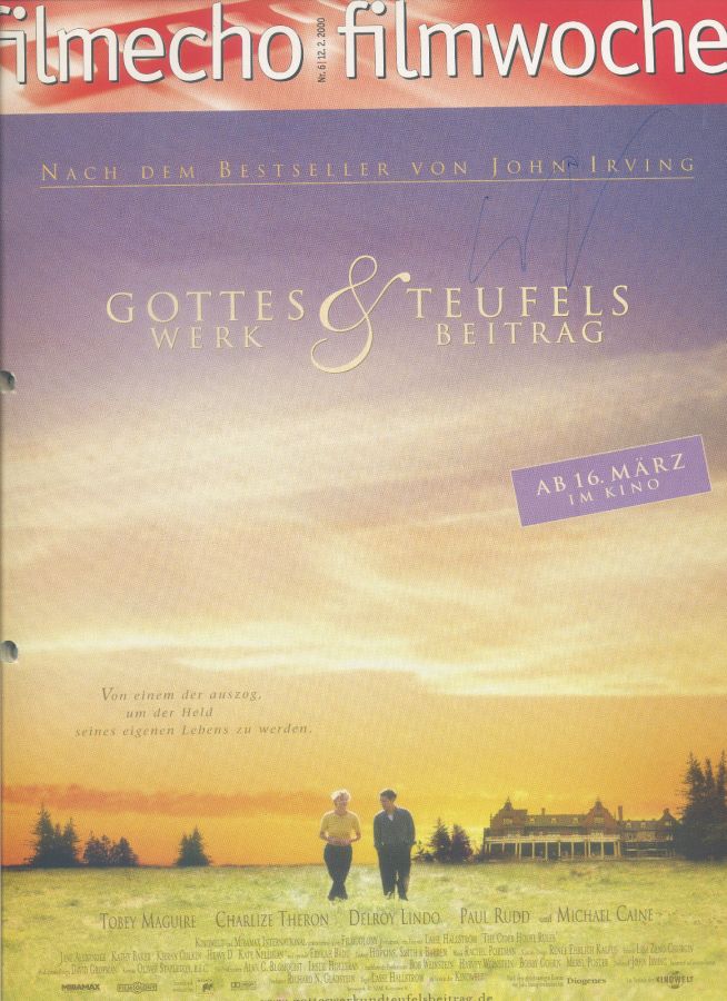 FILM-ECHO FILMWOCHE magazine side cover Issue 6 12 February 2000