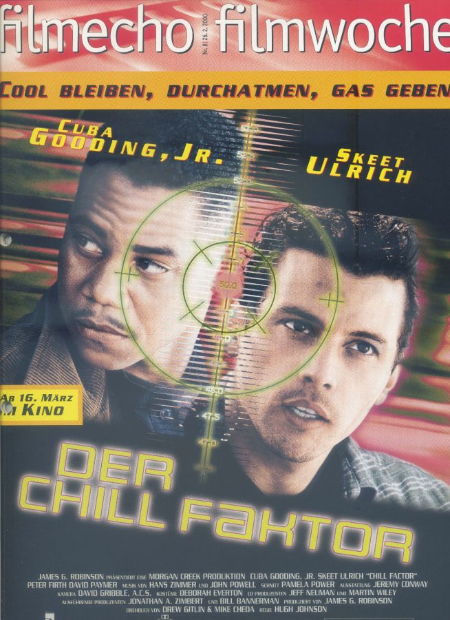 FILM-ECHO FILMWOCHE magazine side cover Issue 8 26 February 2000