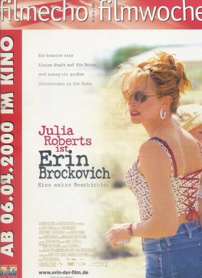 FILM-ECHO FILMWOCHE magazine side cover Issue 11 18 March 2000