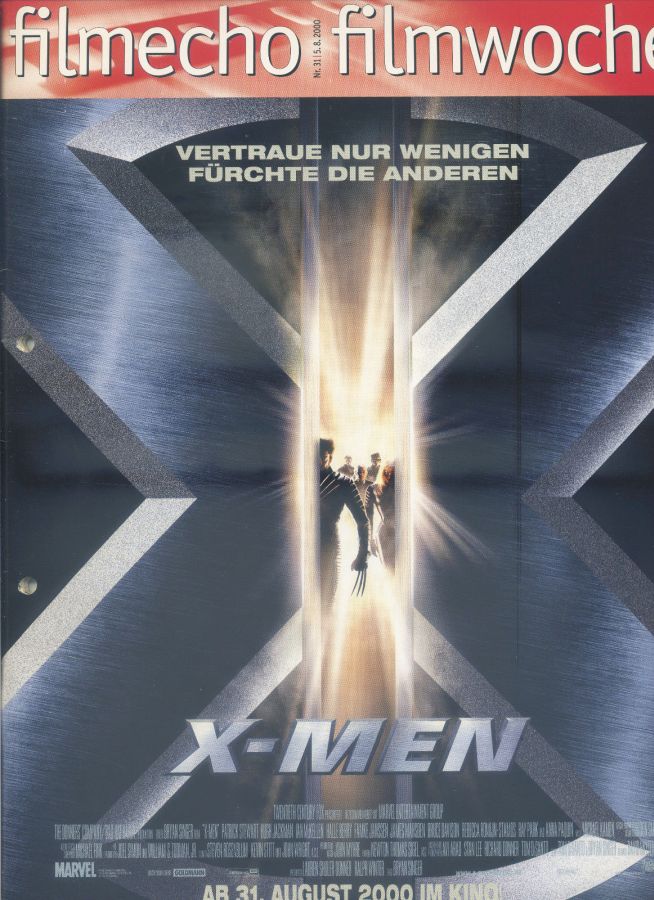 FILM-ECHO FILMWOCHE magazine side cover Issue 31 5 August 2000