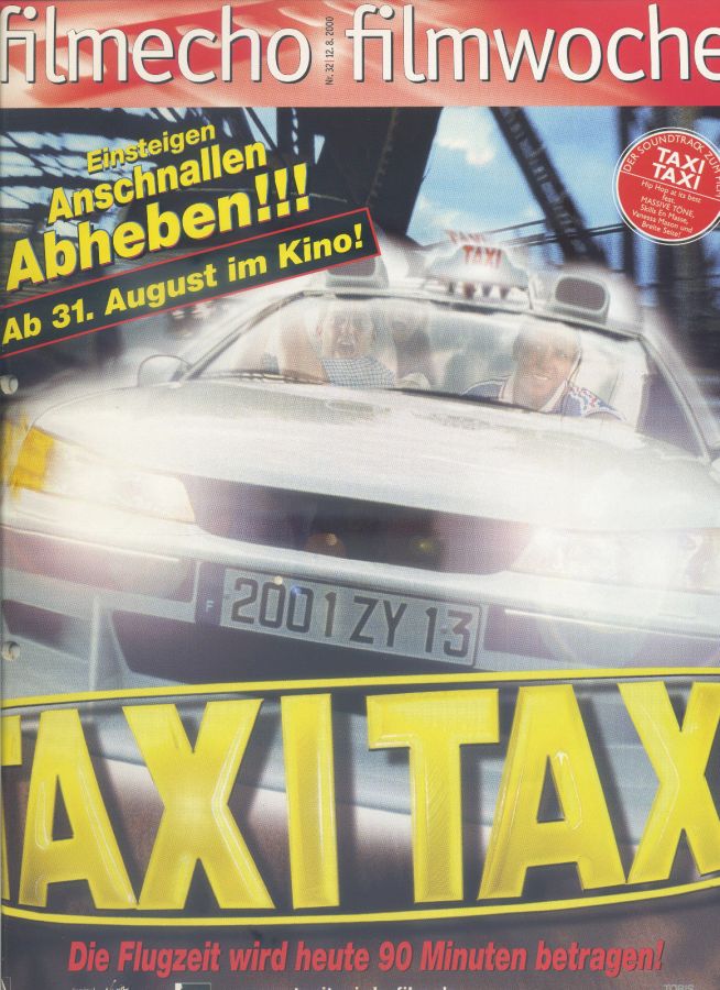 FILM-ECHO FILMWOCHE magazine side cover Issue 32 12 August 2000