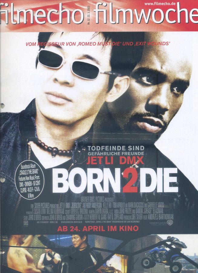 FILM-ECHO FILMWOCHE magazine side cover Issue 12 22 March 2003