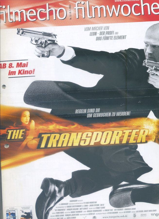 FILM-ECHO FILMWOCHE magazine side cover Issue 13 29 March 2003