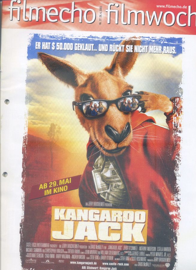 FILM-ECHO FILMWOCHE magazine side cover Issue 17 26 April 2003