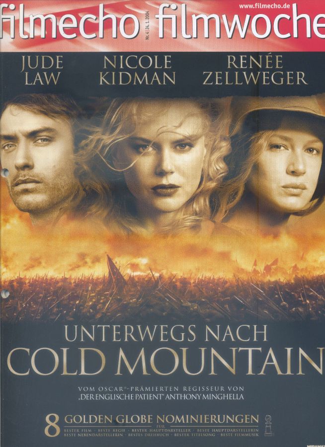 FILM-ECHO FILMWOCHE magazine side cover Issue 4 24 January 2004