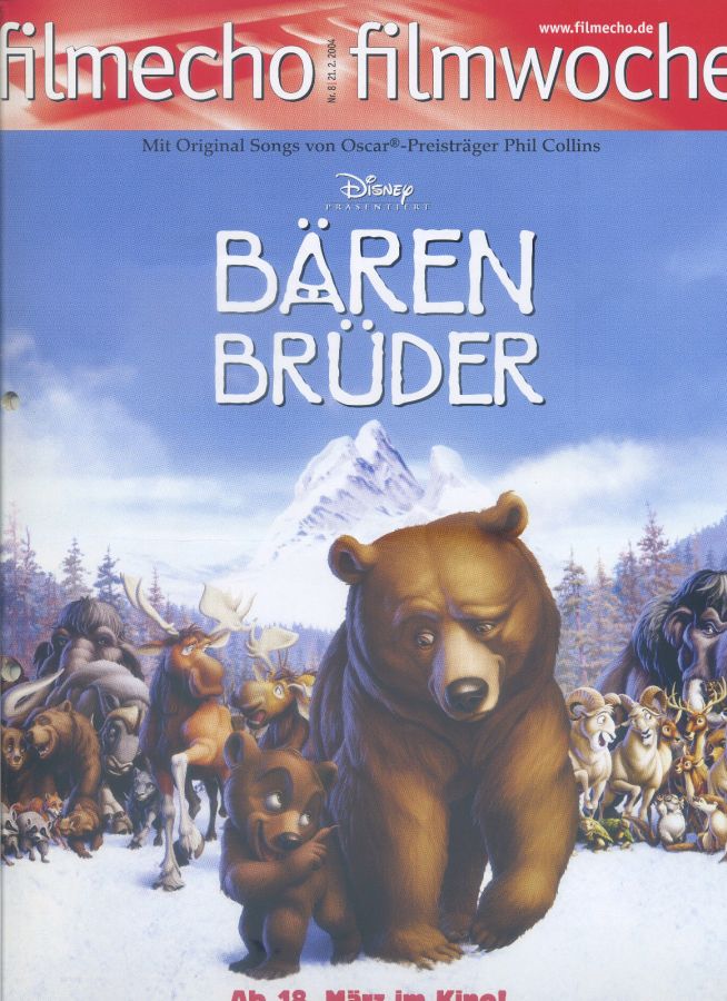 FILM-ECHO FILMWOCHE magazine side cover Issue 8 21 February 2004