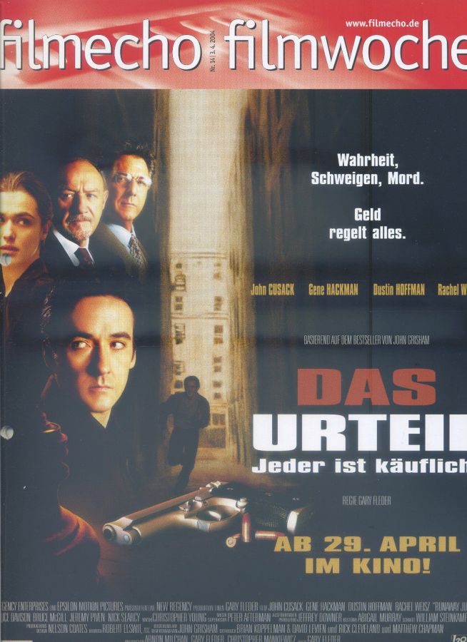 FILM-ECHO FILMWOCHE magazine side cover Issue 14 3 April 2004