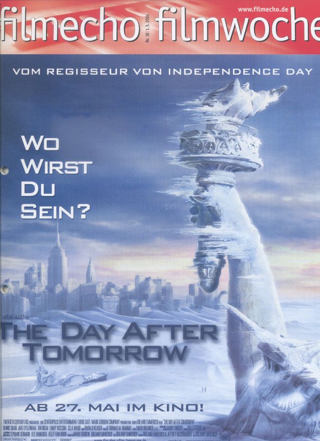 FILM-ECHO FILMWOCHE magazine side cover Issue 18 1 May 2004