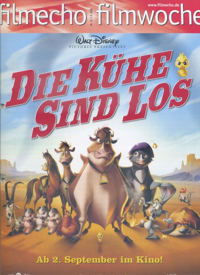 FILM-ECHO FILMWOCHE magazine side cover Issue 32 7 August 2004