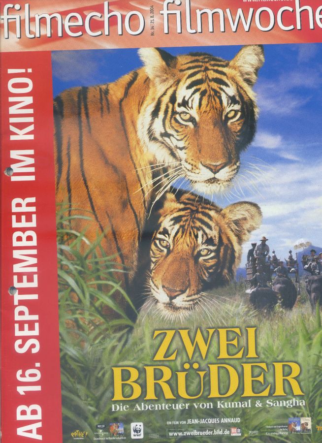 FILM-ECHO FILMWOCHE magazine side cover Issue 34 21 August 2004
