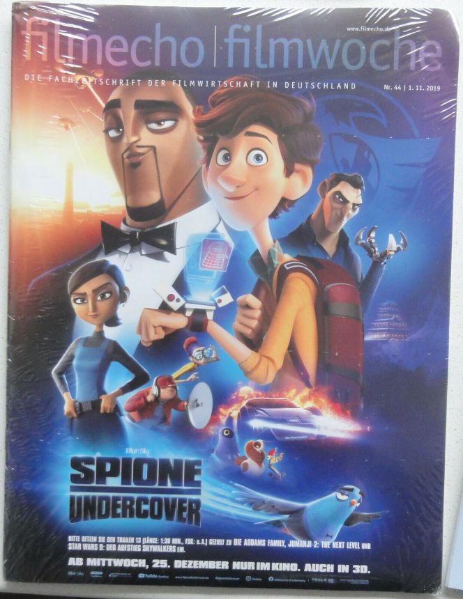 FILM-ECHO FILMWOCHE magazine side cover Issue 44 1 November 2019