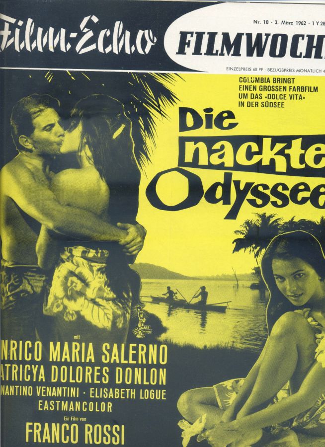 FILM-ECHO FILMWOCHE magazine side cover Issue 18 3 March 1962